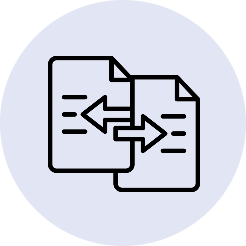 Database sharing with client